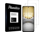 Vetro Temperato Per Realme C75 [2 Pezzi] Pellicola Protettiva Dello Schermo Antigraffio Vetro Resistente Phonillico®