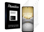 Vetro Temperato Per Realme C75 [4 Pezzi] Pellicola Protettiva Dello Schermo Antigraffio Vetro Resistente Phonillico®