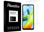 Vetro Temperato Per Xiaomi Redmi A1 [2 Pezzi] Pellicola Protettiva Dello Schermo Antigraffio Vetro Resistente Phonillico®