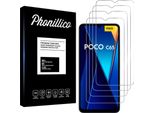 Vetro Temperato Per Xiaomi Poco C65 [4 Pezzi] Pellicola Protettiva Dello Schermo Antigraffio Vetro Resistente Phonillico®