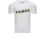 T-Shirt Da Uomo Diarbo Con Stampa Sportiva Vamos! Bianco Taglia S