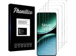 Vetro Temperato Per Oneplus Nord 4 5G [4 Pezzi] Pellicola Protettiva Dello Schermo Antigraffio Resistente Al Vetro Phonillico®