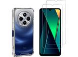 Custodia Antiurto Per Xiaomi Poco C75 Con 2 Protezioni In Vetro Temperato Phonillico®