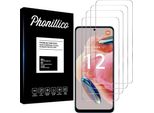 Vetro Temperato Per Xiaomi Redmi Note 12 4G [4 Pezzi] Pellicola Protettiva Antigraffio Resistente Phonillico®