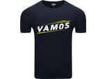 T-Shirt Da Uomo Diarbo Con Stampa Sportiva Vamos! Blu Scuro Taglia S
