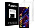 Vetro Temperato Per Xiaomi Poco X5 5G [4 Pezzi] Pellicola Protettiva Dello Schermo Antigraffio Vetro Resistente Phonillico®