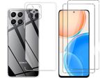 Custodia Per Honor X8 Con 2 Protezioni In Vetro Temperato Phonillico®