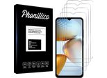 Vetro Temperato Per Xiaomi Poco M4 5G [4 Pezzi] Pellicola Protettiva Dello Schermo Antigraffio Vetro Resistente Phonillico®