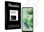 Vetro Temperato Per Xiaomi Redmi Note 12 5G [4 Pezzi] Pellicola Protettiva Dello Schermo Antigraffio Resistente Al Vetro Phonillico