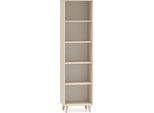 Libreria Mevel Scaffale 50X40X190Cm Sabbia Del Deserto