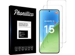 Vetro Temperato Per Xiaomi 15 [2 Pezzi] Pellicola Protettiva Dello Schermo Antigraffio Vetro Resistente Phonillico®