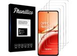Vetro Temperato Per Oppo Reno 12 F 5G [4 Pezzi] Pellicola Protettiva Dello Schermo Antigraffio Vetro Resistente Phonillico®