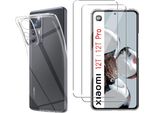 Custodia Per Xiaomi 12T / Xiaomi 12T Pro Con 2 Protezioni In Vetro Temperato Phonillico®
