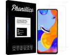 Vetro Temperato Per Xiaomi Redmi Note 11 Pro / Redmi Note 11 Pro 5G [2 Pezzi] Pellicola Protettiva Dello Schermo Antigraffio Resistente Al Vetro Phonillico®