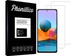 Vetro Temperato Per Xiaomi Redmi Note 10 Pro [2 Pezzi] Pellicola Protettiva Dello Schermo Antigraffio Vetro Resistente Phonillico®