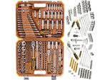 Forsage | Set Di Utensili, 216 Pezzi, 1/4", 3/8"", 1/2"", Esagono, 4-32 Mm, Valigetta Per Utensili"
