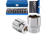 Forsage | Set Di Chiavi A Bussola, 1/4", 1/2"", 4-32Mm, Acciaio Crv, 25 Pezzi, Set Di Chiavi A Bussola Imperiali"