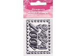 Set Di Francobolli Trasparenti Stamperia Francobolli Motivo - Sottotitolo 100% Bebe