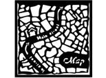 Stencil 3D 12X12Cm - Stamperia - Mappa Dell'arte Di Viaggiare
