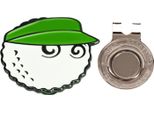 Cappello A Palline Da Golf Clip Marcatore Cappellino Rimovibile Per Uomini Donne Golfisti Accessori Forniture Verde