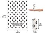 Sacchetti Per Rifiuti Di Cane Eco -Friendly Monouso Forza Forte Capacità Durevole Strappi Facili Per Camminare Modello Di Stivale Bianco All'aperto