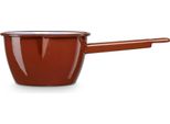 Casseruola Briebe Terra Con Manico Acciaio Smaltato 16Cm 1,7L Induzione Vintage