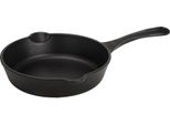 Victoria 31923 Padella In Ghisa Smaltata A Induzione 20Cm, Padella In Ghisa Senza Ptfe Nero