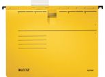 Leitz 1984-30-15 1984 Raccoglitore A Sospensione Alpha® - Pinzatura, Cartone Pendarec, 5 Pezzi, Giallo