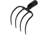 Freund Victoria 245-00 Zappetta Per Patate 4 Pz. Senza Manico, 19X16Cm, Con Manicotto, Antracite