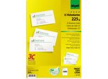 Sigel Business Card 3C LP797 - Biglietti Da Visita - Bianco Brillante - 85 X 55 Mm - 225 G/M2 - 1000 Biglietti (100 Fogli X 10) (LP797)
