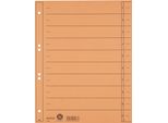 Separatore Leitz 16580045 A4 230G Cartone Arancione 100 Pezzi/Confezione.