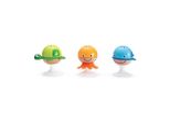 Set Di Sonagli A Ventosa Hape - Animali Acquatici Con Elementi Ad Anello