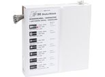 Cavo Freno Interno Slurf 2,25 M Con Manicotti Terminali, Acciaio Inox, Pera Nip Argento