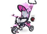 Toyz Timmy Triciclo Per Bambini Triciclo Per Bambini Bicicletta Triciclo Passeggino Rosa