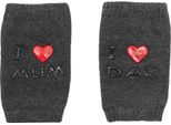 Ginocchiere New Baby Con Abs I Love Mum And Dad Grafite