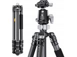 Treppiede K&F Con Monopiede In Carbonio X284C4 + Testa A Sfera BH-36