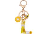 Portachiavi Alfabetico - L / Giallo KP37845