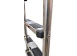 Scala Per Piscina Slim 4 Gradini In Acciaio Inox