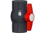 Valvola A Sfera Compatta In PVC-U, Attacco Filettato 2X, 63 Mm