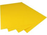 Happy Color 4 Pezzi Di Cartoncino A4 Carta Toner 170G, Giallo 16