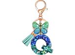 Portachiavi Alfabetico - Q/Blu KP37935