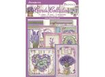 Set Di Cartoline E Tag Stamperia Scrapbooking Tecnica Mista, Provenza