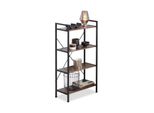Tectake® Regal, Industrial Style, Mit 4 Ebenen, Inklusive Kippschutz, 67,5 X 31,5 X 121,5 Cm