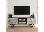 Tv Schrank Finebuy Lowboard 150 Cm Holz Massiv Fernsehkommode Fernsehschrank