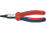 Knipex 22 02 140 Workshop Round Nose Pliers Straight Chromium-Vanadium Electric Furnace Steel 140 Mm