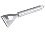 Pelaverdure Serie Polaris, Con Manico In Acciaio Inox 18/10 Lucido, Con Lama Mobile In Acciaio Inox 18/0, Maneggevole, Design Accattivante
