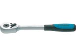 Hazet 2264-1 Cricchetto Reversibile Per Punte Di Cacciavite ∙ Bussola Esagonale Da 5/16 Di Pollice (8 Mm) ∙ 200 Mm
