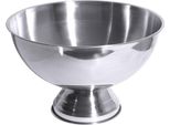 Raffreddatore Per Champagne In Acciaio Inox, Interno Opaco, Esterno Lucido