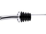 Versatore Per Bottiglie Senza Tappo In Acciaio Inox, Altamente Lucidato, Con Tappo In Polipropilene, Con Tubo Di Sfiato, Adatto A Tutti I Liquidi, Per Bottiglie Da 0,7 A 1,0 Litri