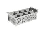 Cestino Per Posate Contacto, Altezza: 150 Mm, Lunghezza: 430 Mm, Larghezza: 210 Mmgrigio